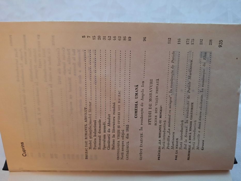 Honore de Balzac - Comedia umana (volumul 1)