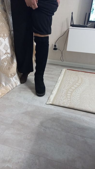 Продам сапоги ботфорды