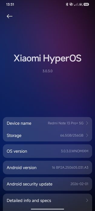 Redmi not 13 pro plus 5G 8/256 Gb
