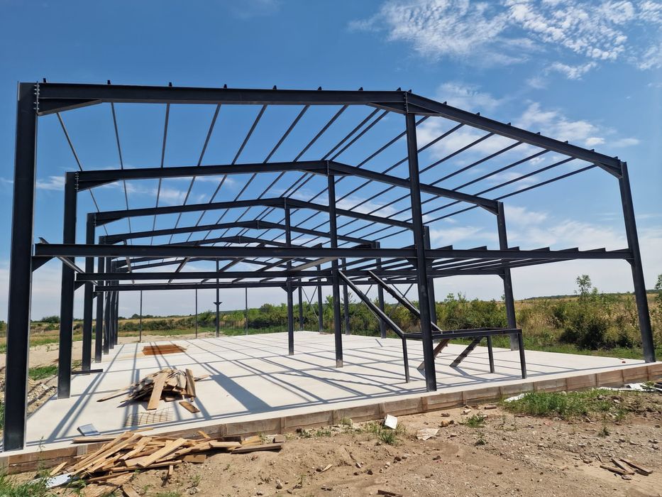 Vând hale metalice conform proiectului dvs lucrăm fără avans