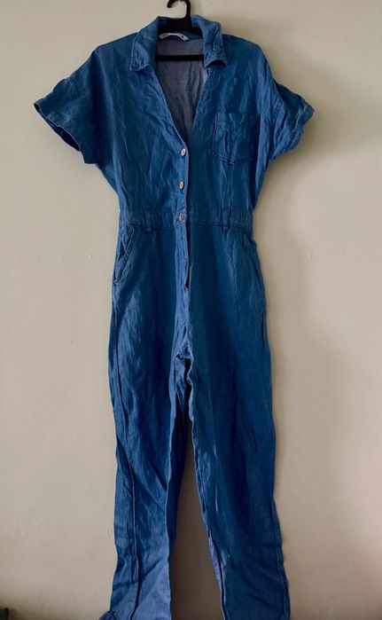 Дънков гащеризон Zara