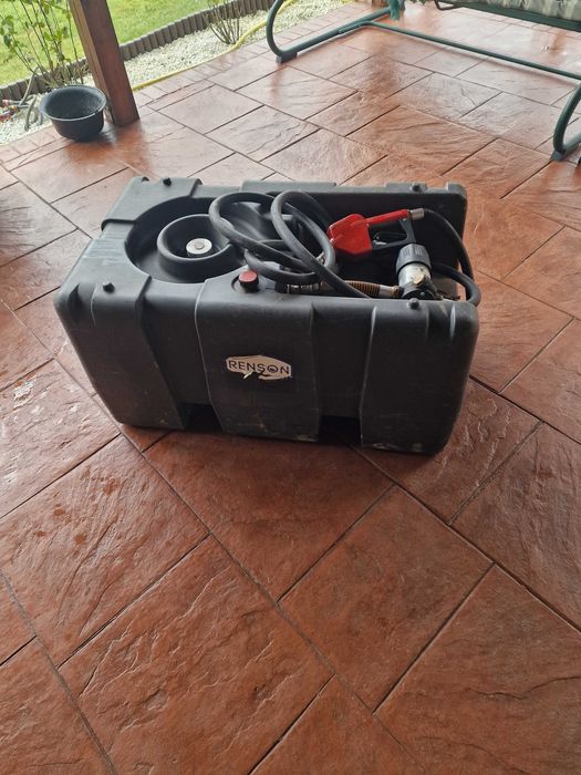 Bazin mobil 200 L pt motorina cu pompa de alimentare