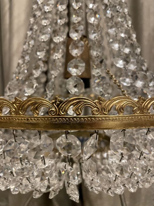 Люстра хрустальная