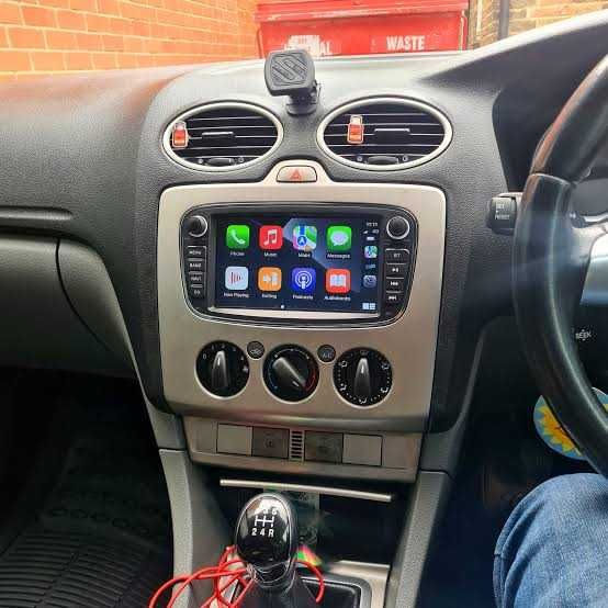 Navigatie Ford Focus 2 Mondeo 4 MK4 S Max Galaxy C Max Kuga Transit Turneo Connect - Carplay Android Auto Wireless, WIFI, Bluetooth, USB, Qled, GPS