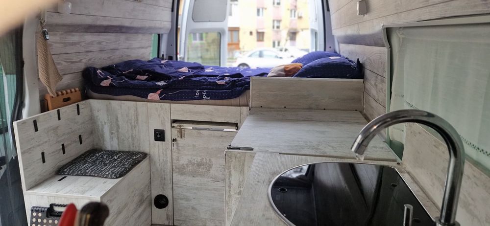 Ford Transit 2.2,  Motor nou- transformat camper