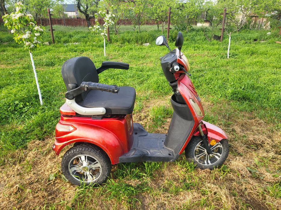 Triciclu Electric Puternic 60V (5 Baterii) - Model VTA