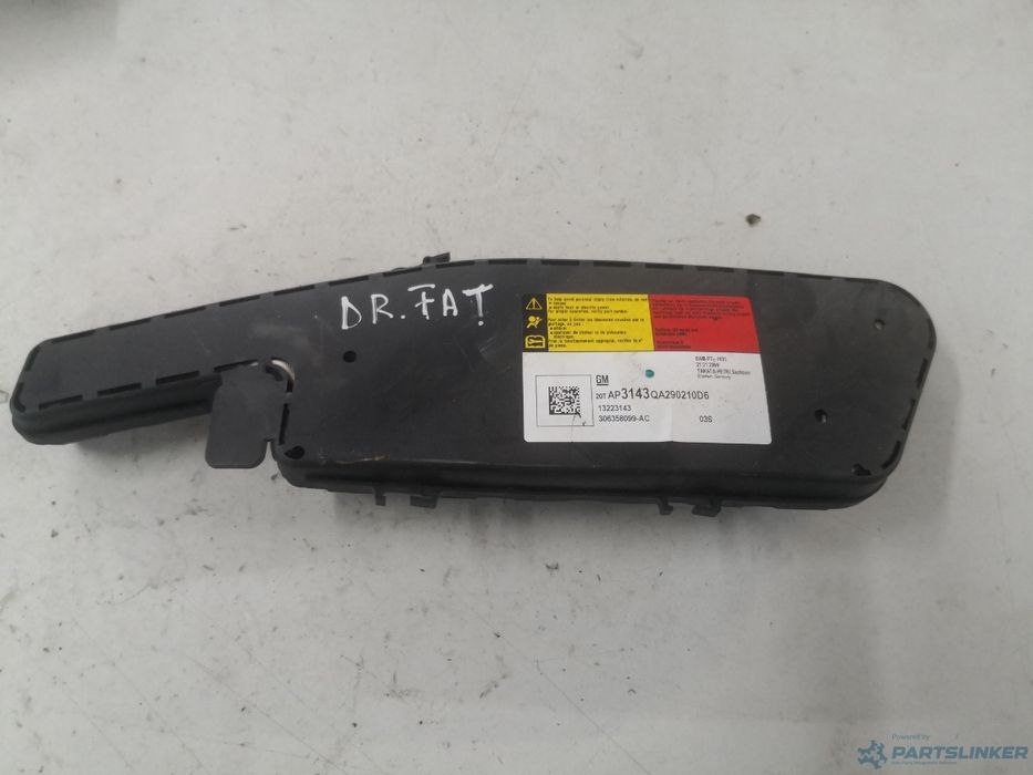 Airbag Jaguar Xf (Cc9_, X250) [ 2008 - 2015 ] Oem 13223143