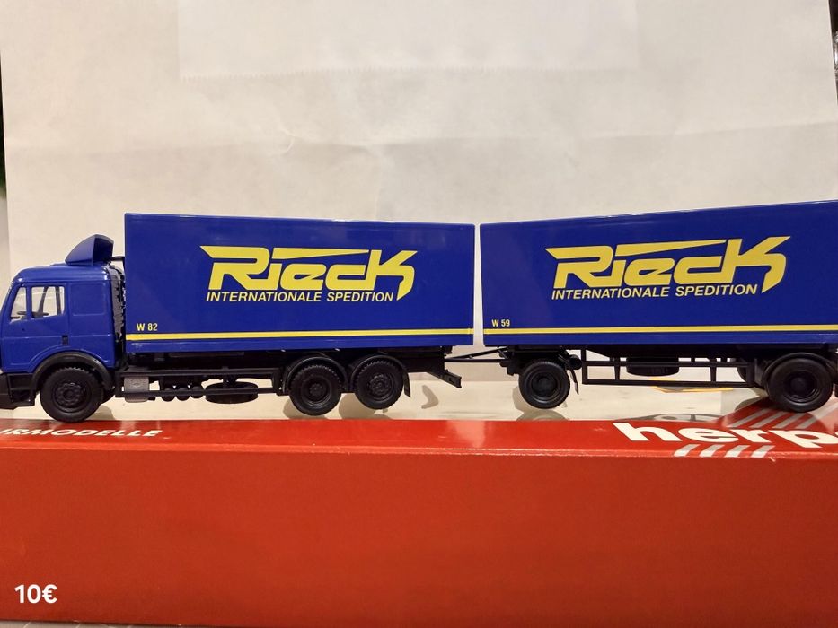 Камиончета Herpa мащаб H0 1:87