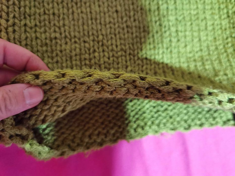 Детски ръчно плетен пуловер за 2-3г дете