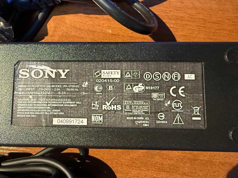 Блок питания, адаптер SONY 19.5V 6.2A