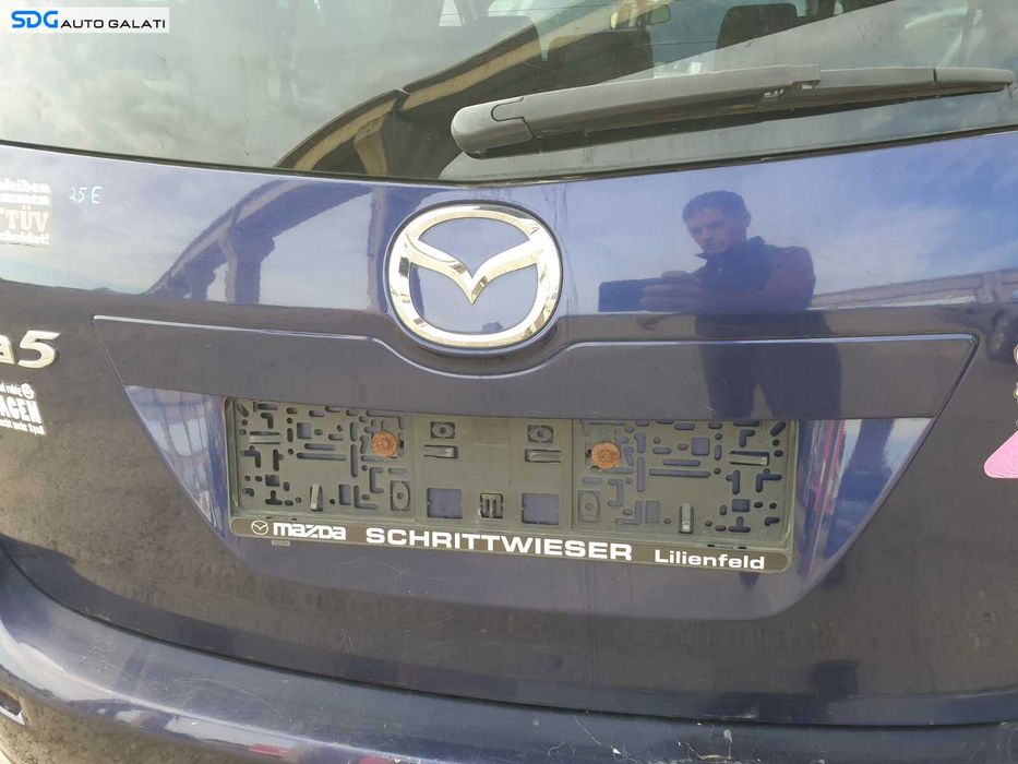 Hayon Haion Portbagaj Dezechipat cu Luneta Geam Sticla Mazda 5 2005 - 2010 Culoare 25E [C3515]