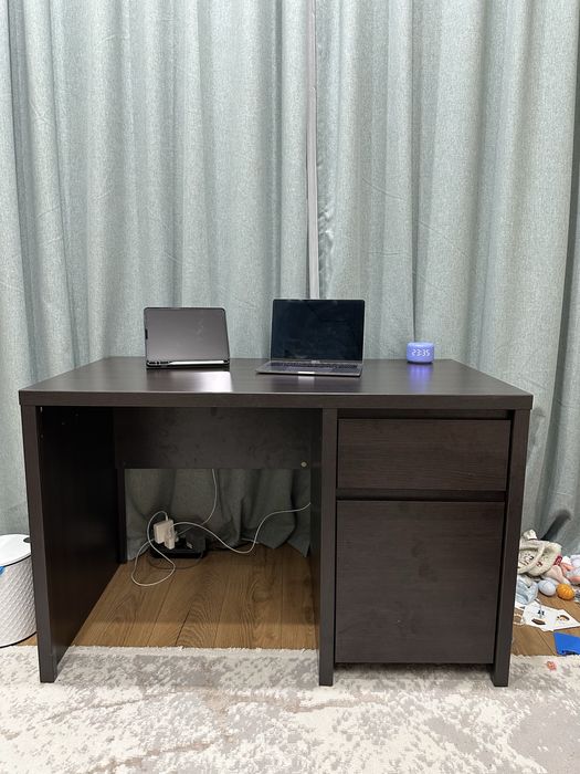 Стол: BRW 65x120x77 см Каспиан (компьютерный/рабочий)