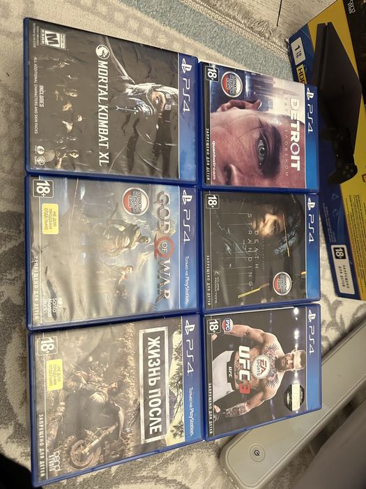 Продажа пс4 с 2 джойстиками