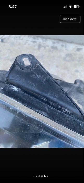 Faruri angel ayes peugeot 206