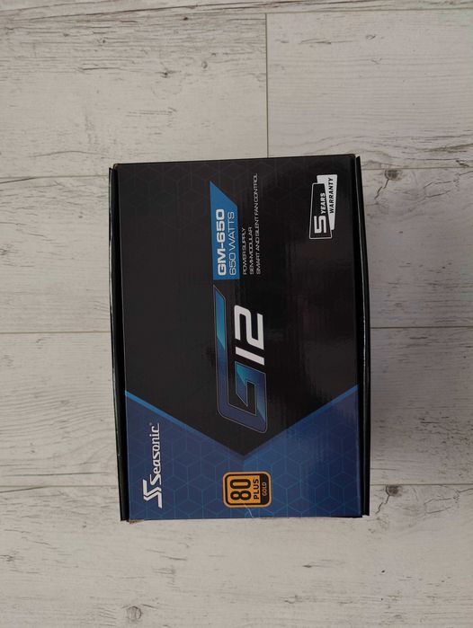 Sursa Seasonic 650w G12 GM-650 80 plus Gold semi-modulara