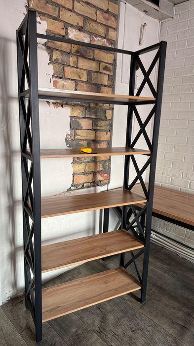 СРОЧНО! Лофт стеллаж и 2 стола