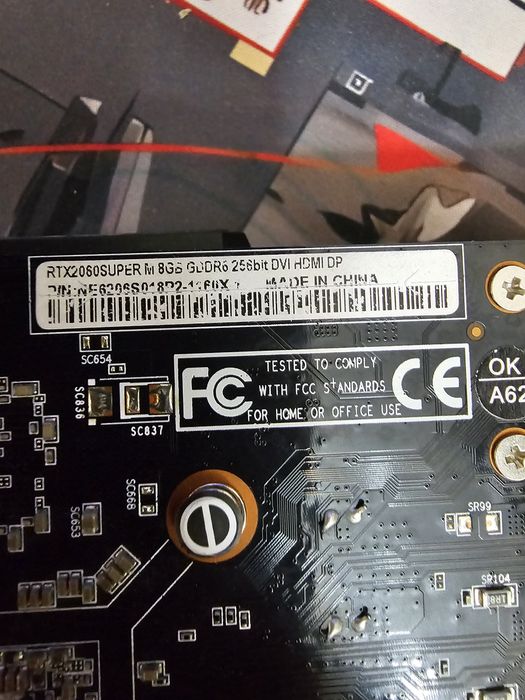 Видеокарьа Rtx 2060 super