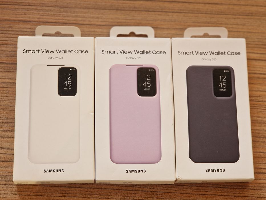 Husa Smart S-View Originala Samsung Galaxy S23 noua