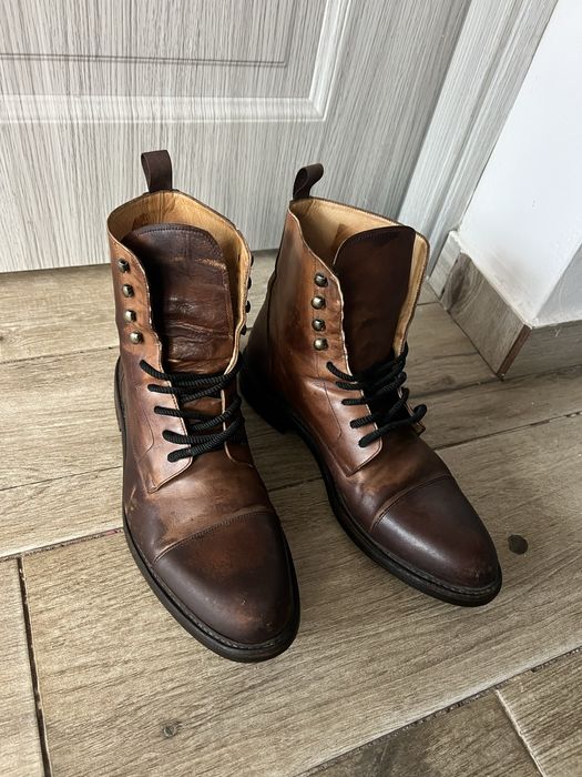 Vand ghete din piele ,maro.