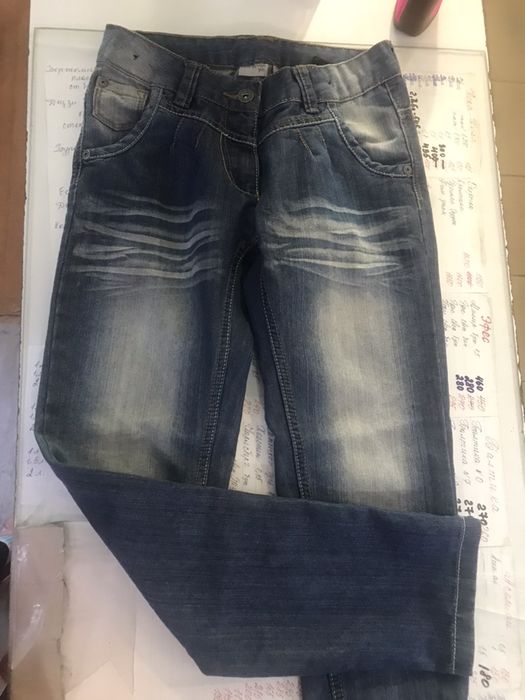 Новые джинсы на девочку