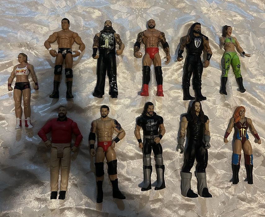 Figurine wwe wrestling