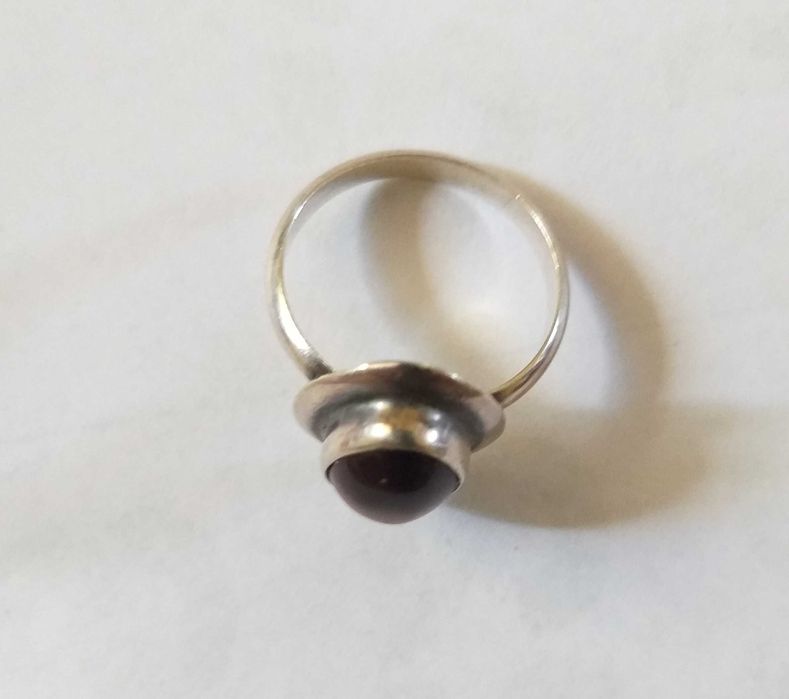 Сребърен пръстен с "Тигрово око"