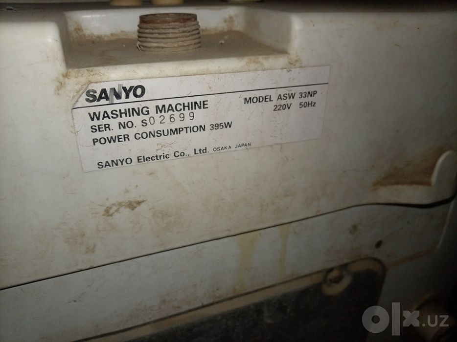 Kir yuvish mashinasi avtomat /Стиральная машина автомат SANYO ASW 33NP