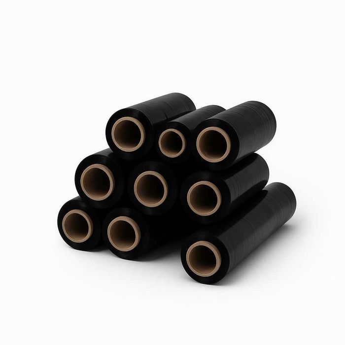 Folie Stretch 2 kg Negru (6 Buc/SET)