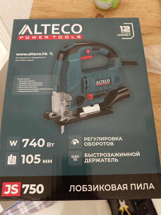 Продам электро лобзик Alteco JS 750