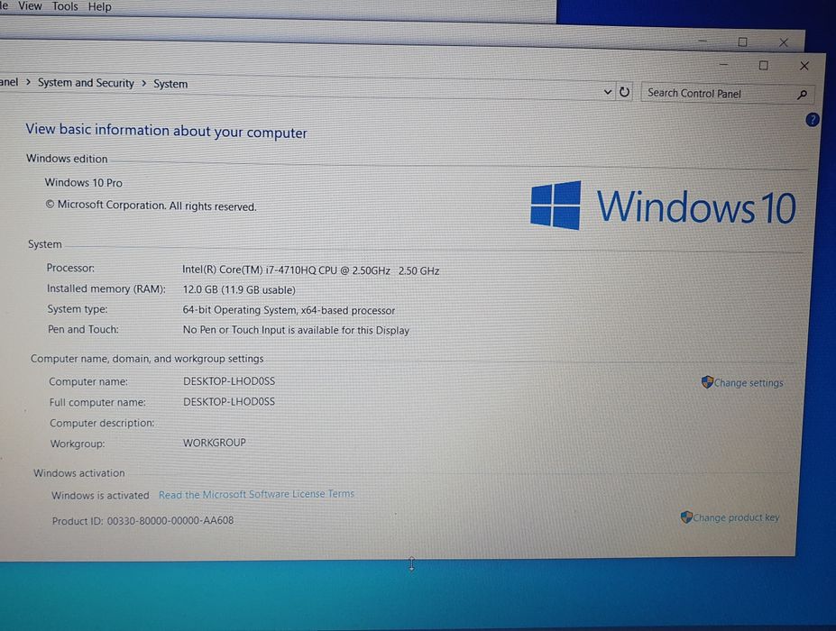 Laptop gaming Asus ROG G56JK I7 GTX850M 12 gb RAM SSD 240 GB