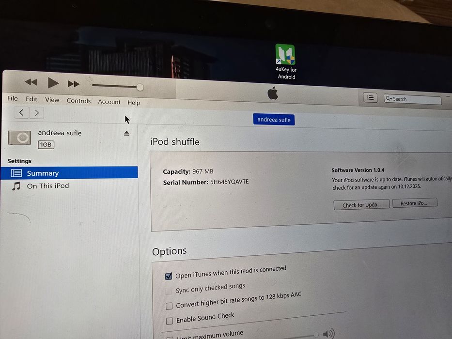 IPod shuffle 2nd gen[1gb]