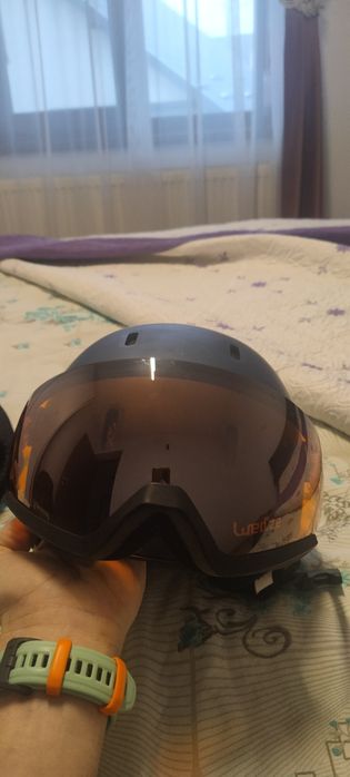 Casca ski cu viziera