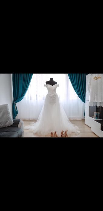 Rochie mireasă 2 în 1
