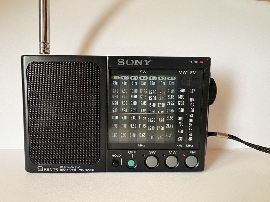Radio Sony ICF SW20 (Made in Japan) 1989
