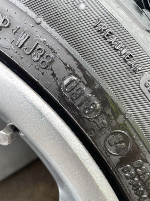 Лети джанти 17’ с гуми от Пасат 6