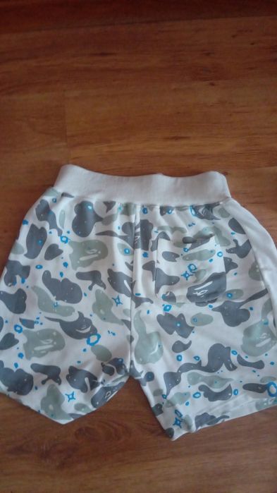 Bape space camo shark pantaloni scurt