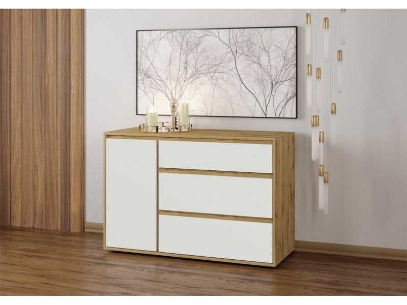 Нов! Скрин Nitro 1D3D (бяло/ дъб вотан)