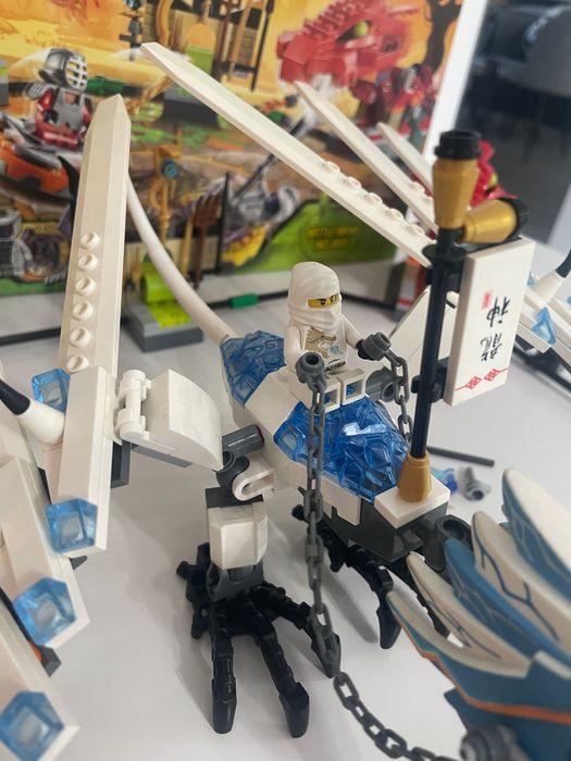 Lot Lego Ninjago 2260, 9448, 9456 Zane Dx Rar