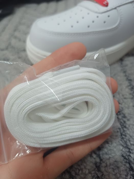 White AirForce 1 x Supreme