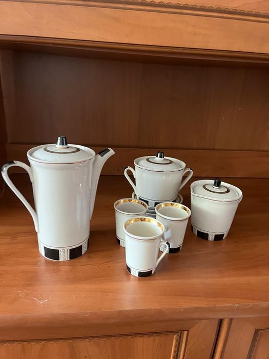 Кофейный набор. СССР. Сервиз фарфоровый.