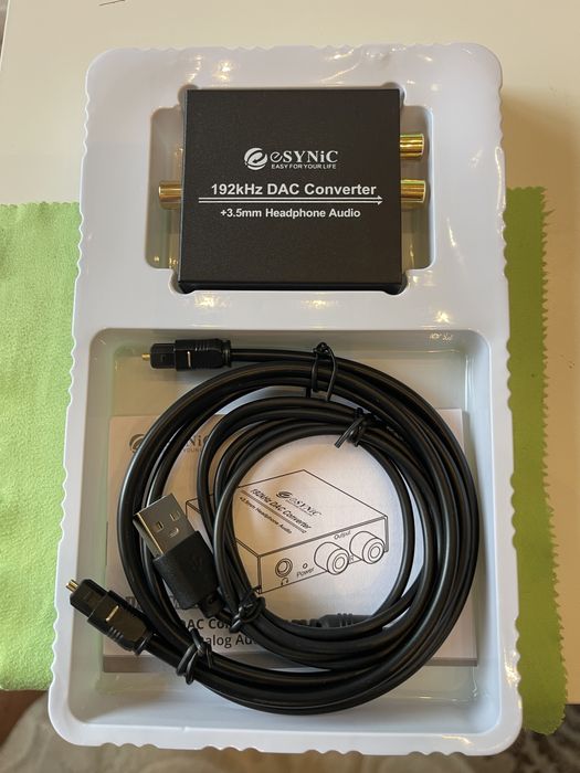 DAC - Convertor audio digital - analog 192 kHz.