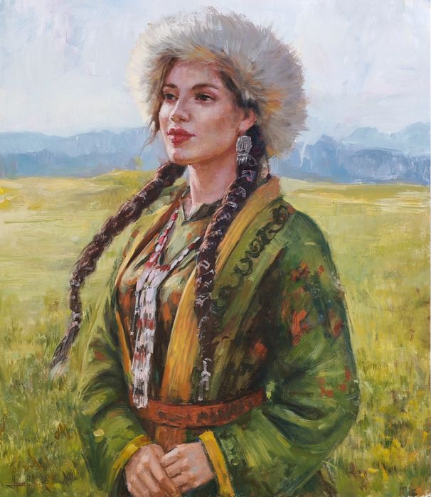 Картина маслом "Голос ветра"