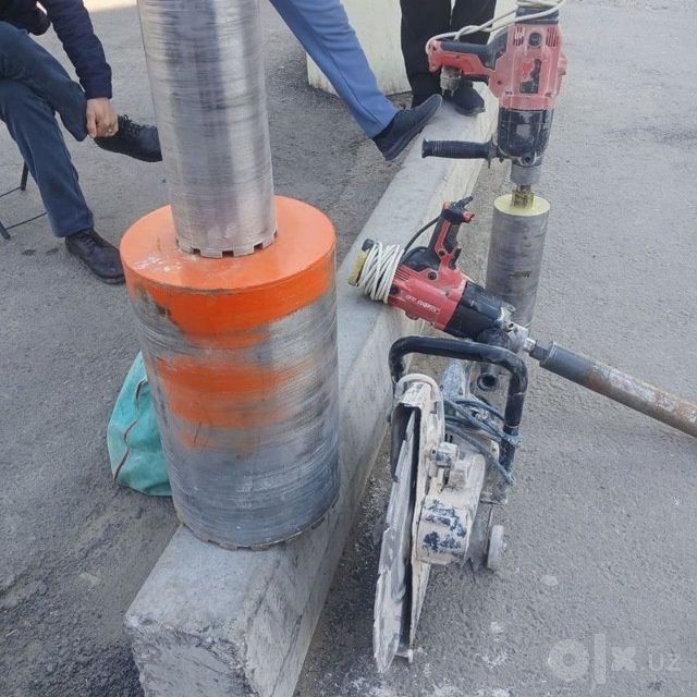 Алмазный коронкада тешамиз сантехник кана