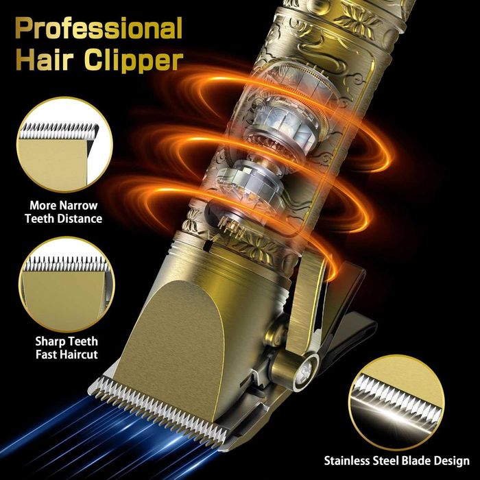Професионална машина за подстригване на коса, брада, самобръсначка