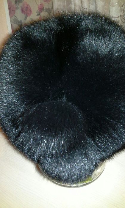 Шапка женская песец