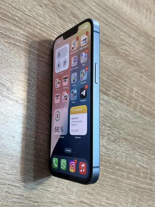 iPhone 14, 256GB, голубой