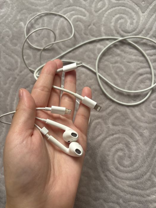 Usb lightining наушники лайтнинг
