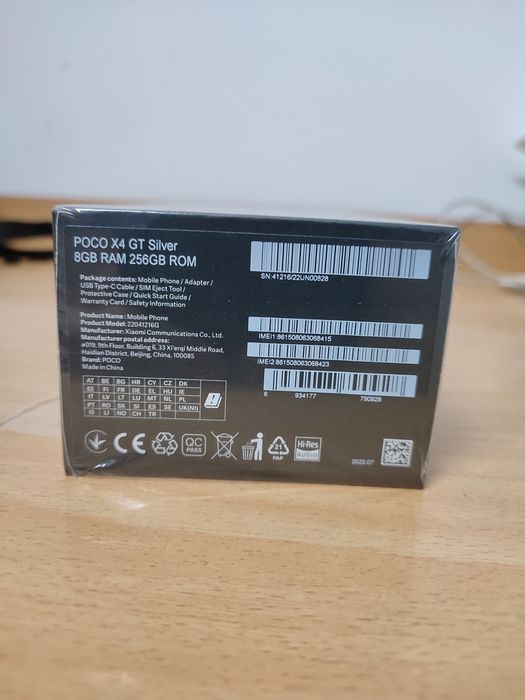 Poco X4 GT 8/256gb