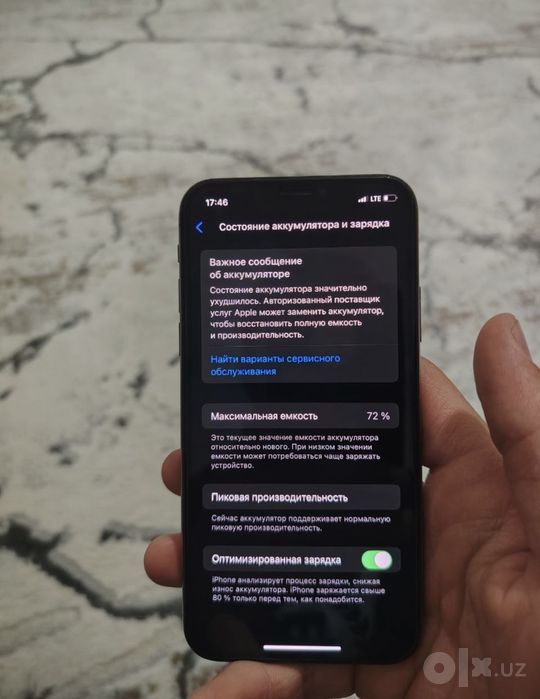 Iphone xs 256 yomkst 72%