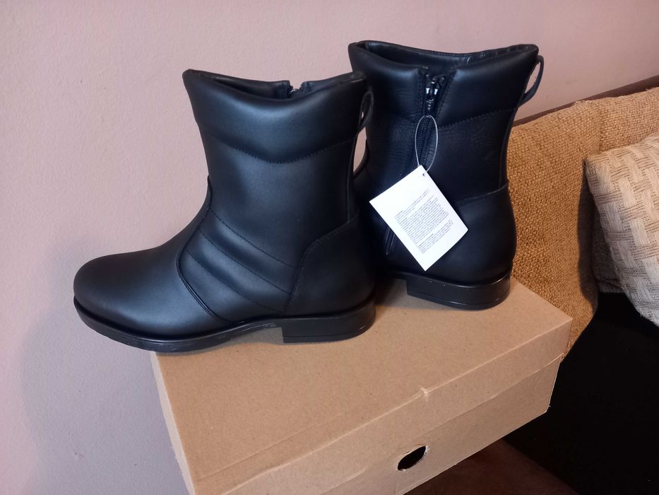 Мъжки боти естествена кожа